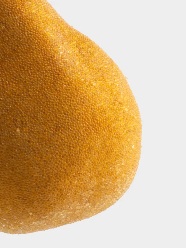 Игрушка елочная, 12 см, пенопласт, желтая, Груша, Fruits, image-2