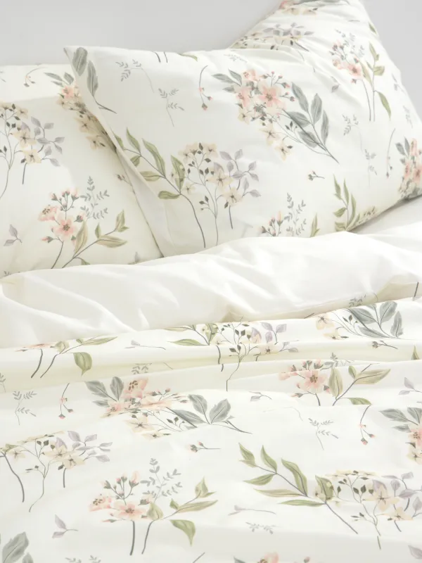 Постельное белье, евро, сатин, Ветви, Satin, image-1