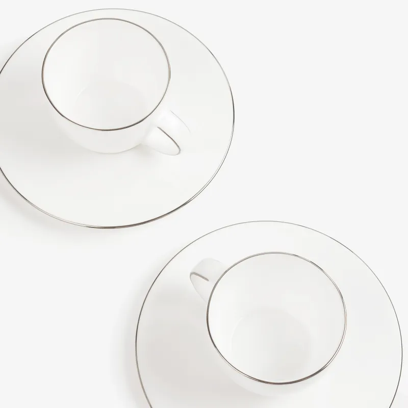 Пара кофейная, 2 перс, 4 пр, 110 мл, фарфор F, Antarctica, image-2