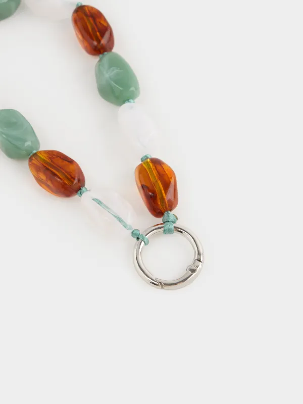 Брелок, 16 см, смола/металл, цветной, Камни, Mineral, image-1