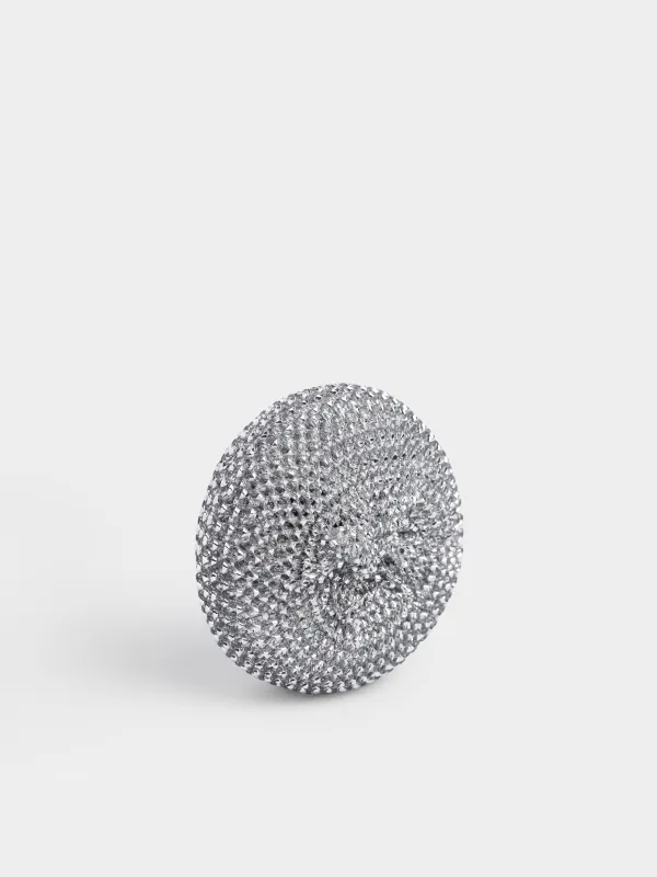 Губка для уборки, с коротким держателем, пластик, Clean, image-3