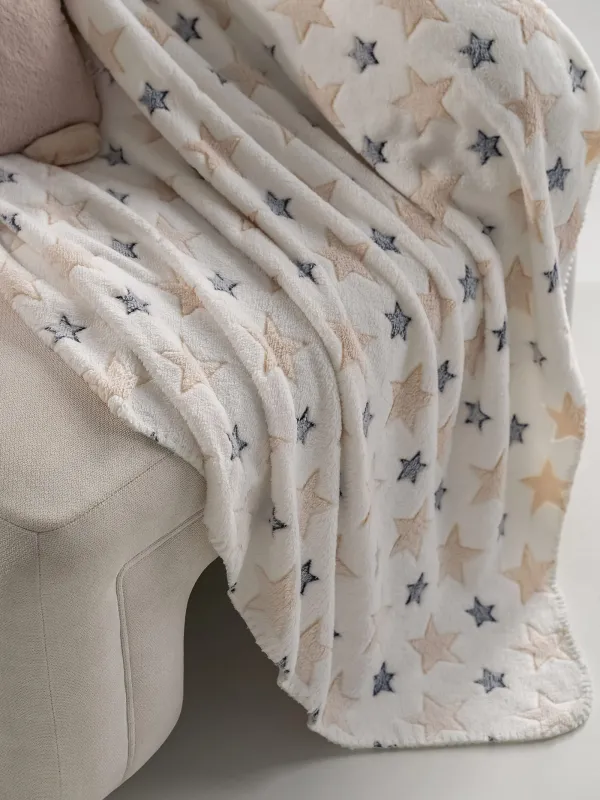 Плед с подушкой, 130х150 см, флис/плюш, бежевый, Кот, Plush animals, image-3