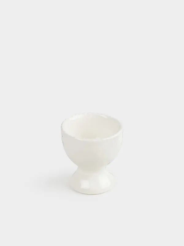 Подставка для яйца, 6 см, керамика D, белая, Ceramo, image-1