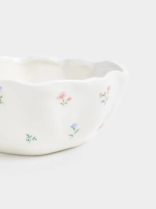 Салатник, 15х6 см, Нежные цветы, El flora, image-4