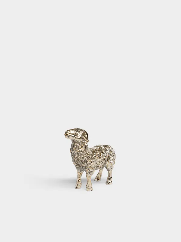 Статуэтка, 6 см, Овечка, Sheep gold, image-0