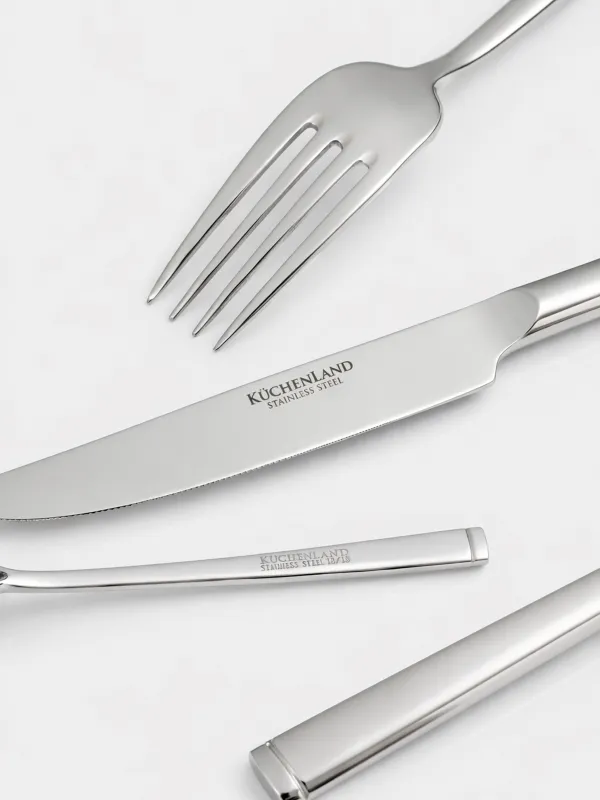 Столовые приборы, 6 перс, 24 пр, сталь, Madrid, image-6