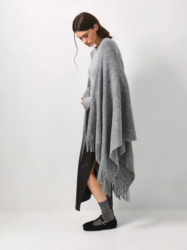 Пончо с бахромой, Poncho, image-3