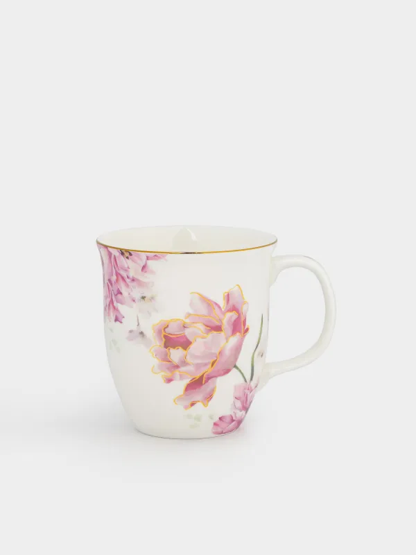 Кружка, 400 мл, Крупный цветок, Bloome, image-0