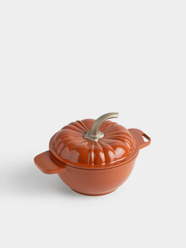 Кастрюля, 2,3 л, с крышкой, Тыква, Gourd, image-4