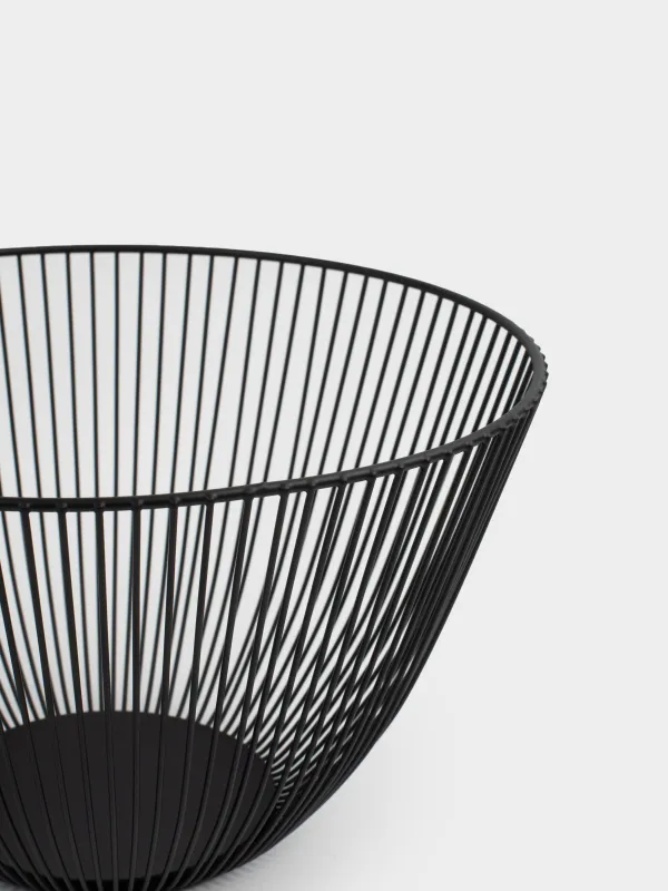 Корзина для фруктов, 25 см, Twist black, image-2