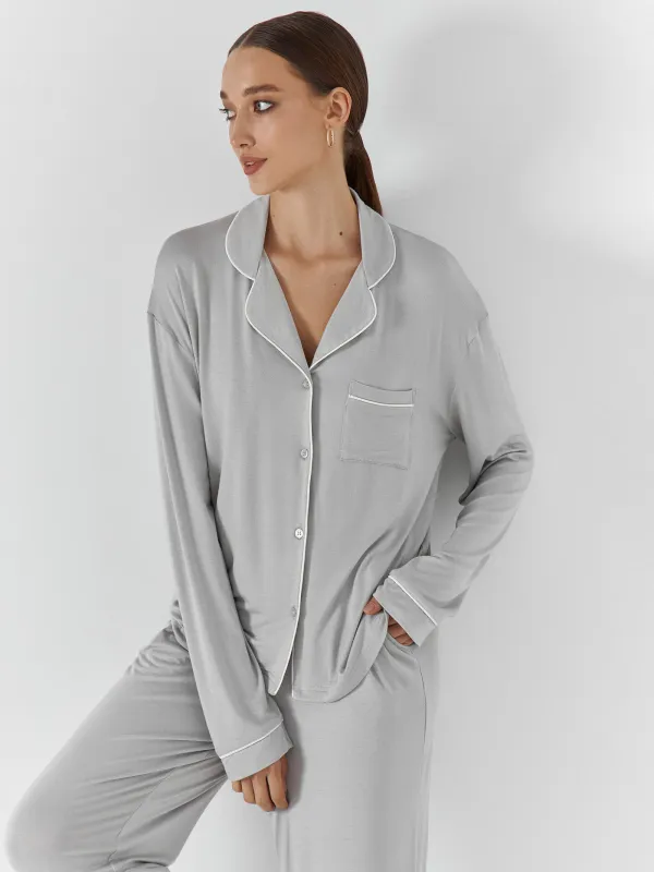 Рубашка женская, с длинным рукавом, Lucy, image-0