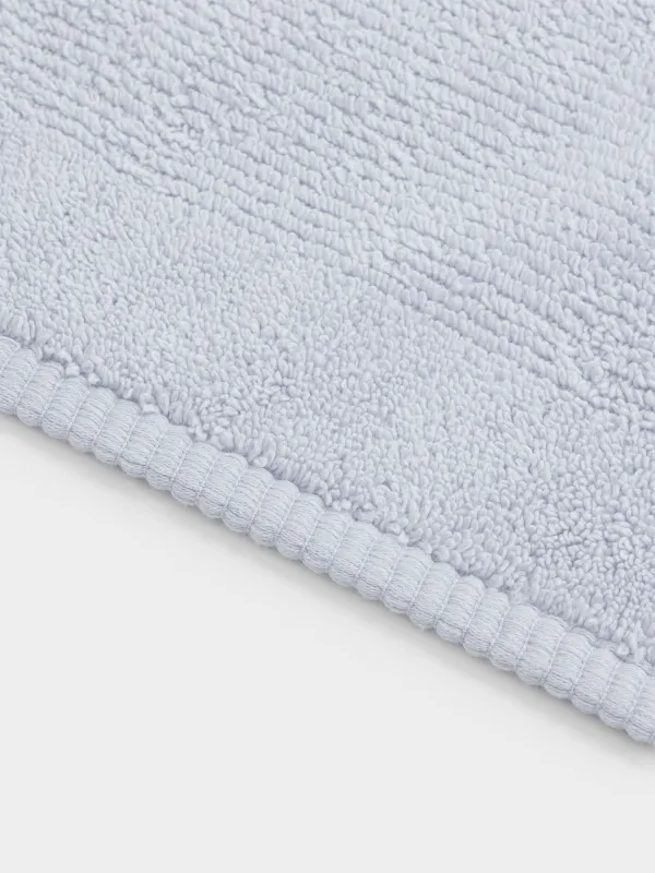 Комплект полотенец, 50х90/70х140 см, 4 шт, хлопок, белый/голубой, Terry cotton, image-3