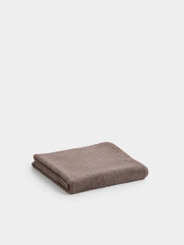 Полотенце, 70х140 см, хлопок, коричневое, Gentle cotton, image-0