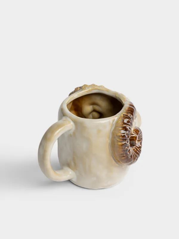 Кружка, 440 мл, Баран, Sheep beige, image-1