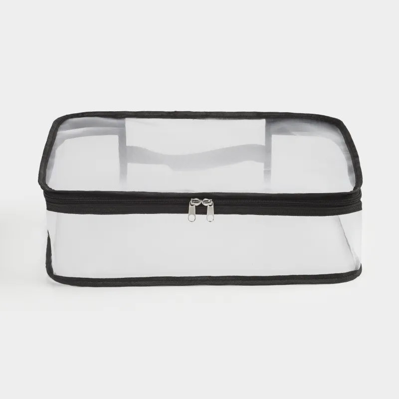 Органайзер для одежды, 40х30х12 см, полиэстер, черный контур, Safety travel, image-4