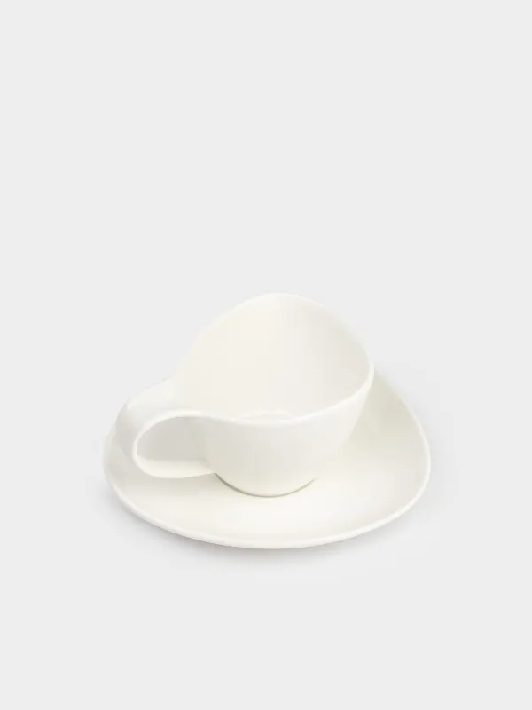 Пара чайная, 1 перс, 2 пр, 180 мл, фарфор P, белая, Synergy, image-2