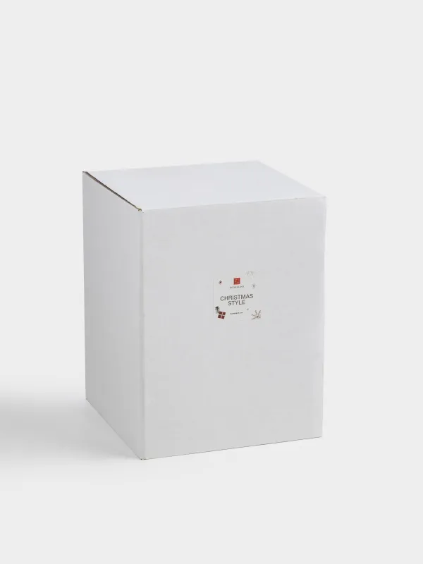 Статуэтка с подсветкой, 16x22 см, анимированная, полирезин/пластик, Елка, Christmas style, image-4