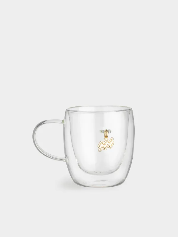 Кружка, 280 мл, с подвеской, Водолей, Air figure zodiac, image-0