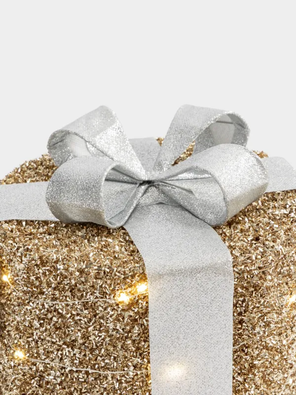 Статуэтка с подсветкой, 20 см, Подарок, Frosty sparks, image-1