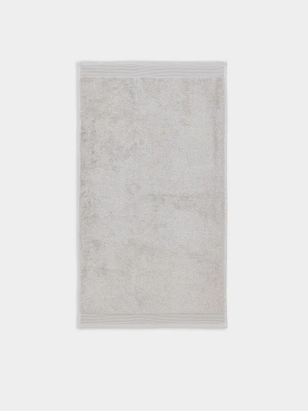 Полотенце, 70х140 см, хлопок, серое, Gentle cotton, image-5