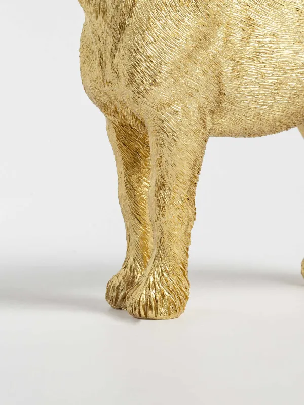 Статуэтка, 16х15 см, Лошадь, Horse gold, image-3