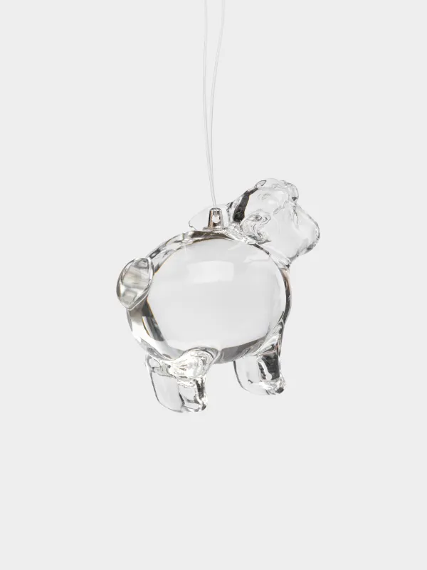Игрушка елочная, 5 см, Овечка, Figure crystal, image-2