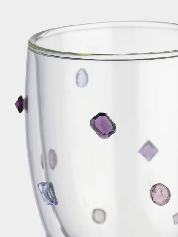 Кружка, 330 мл, стекло Б, Кристаллы, Air decor, image-3