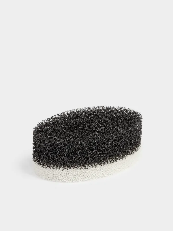 Губка для мытья посуды, 3 шт, Black clean, image-5