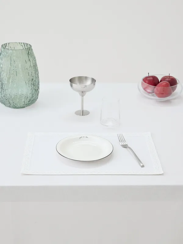 Салфетка под приборы, 30х45 см, водоотталкивающая, Кружево, Comely lace, image-1