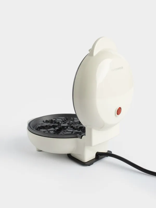 Вафельница, электрическая, 550 Вт, бакелит/металл, бежевая, Снежинка, Laneri, image-3