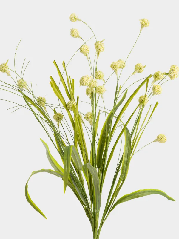 Ветка декоративная, 58 см, бумага/полиэстер, Алиум, Meadow decor, image-1