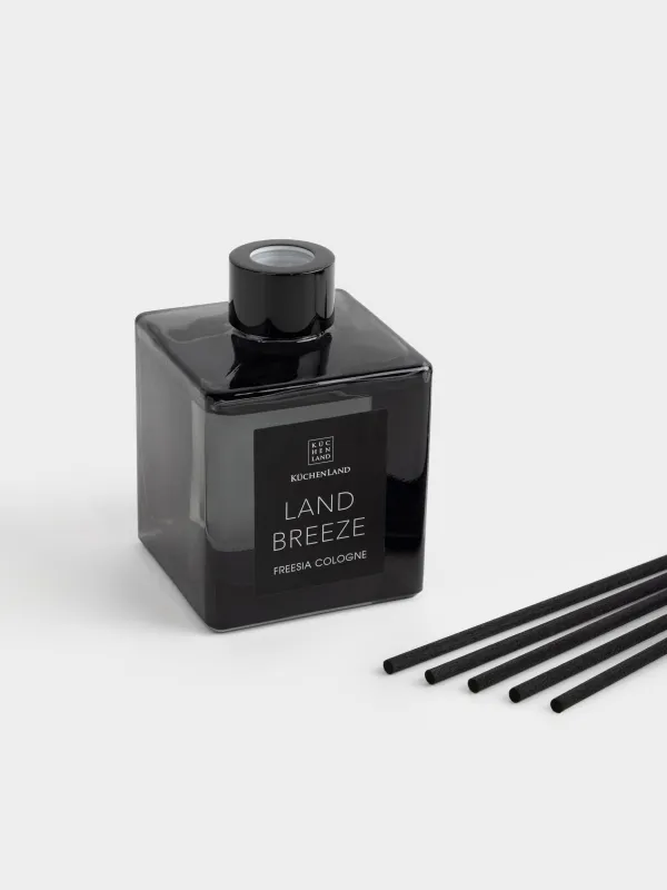 Ароматический диффузор, 200 мл, серый, Freesia Cologne, Land breeze, image-2