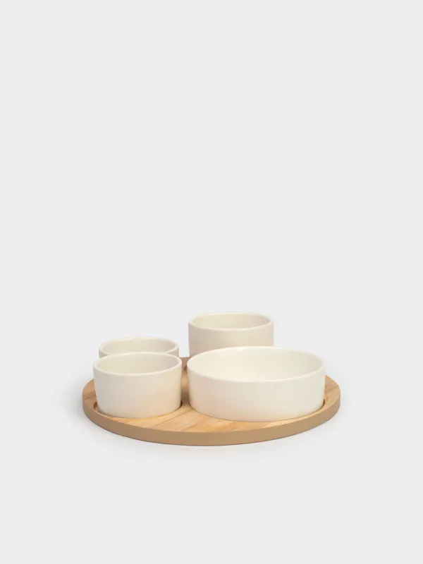 Набор для закусок, на подставке, Bamboo, image-1