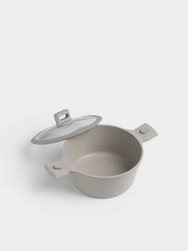 Кастрюля, 4 л, с крышкой, съемные ручки, Entail, image-1