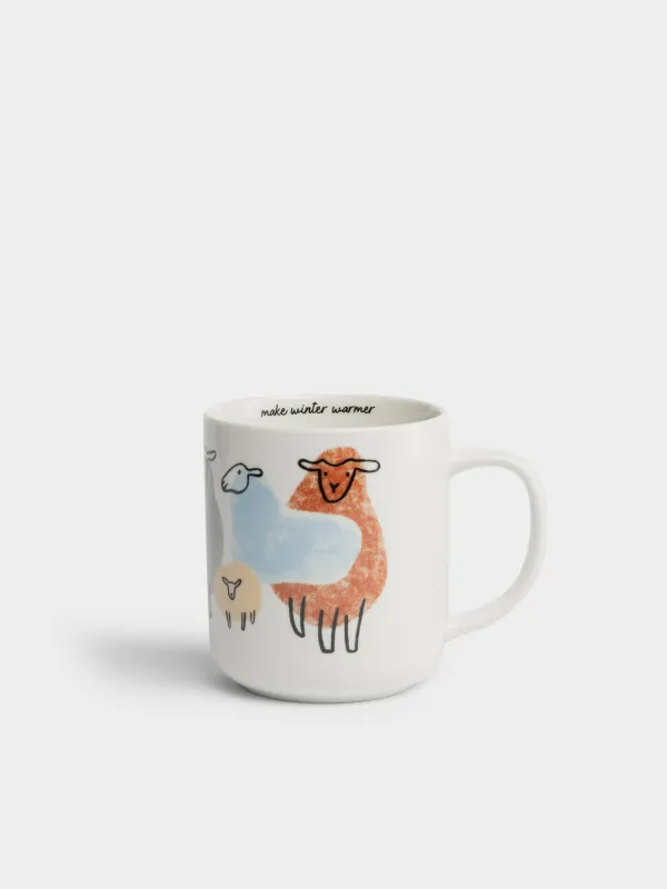 Кружка, 430 мл, Овечки, Sheeps, image-0