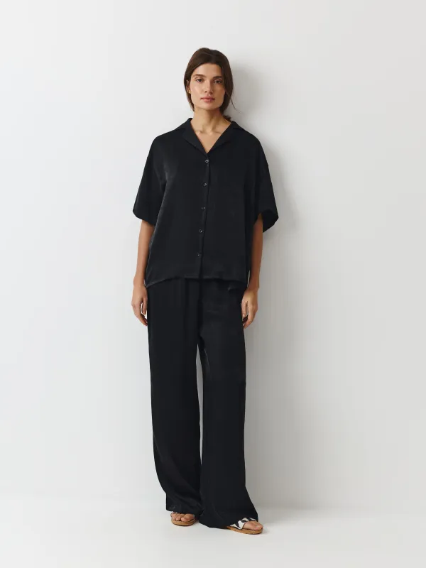 Рубашка женская, с коротким рукавом, Marlina, image-1