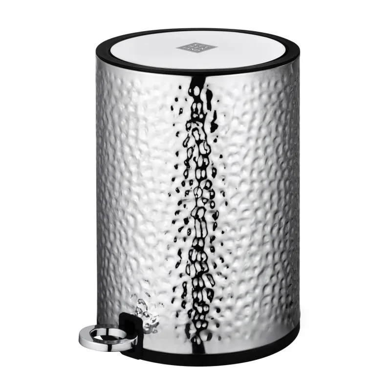 Емкость для мусора, 3 л, с педалью, сталь, Renaissance