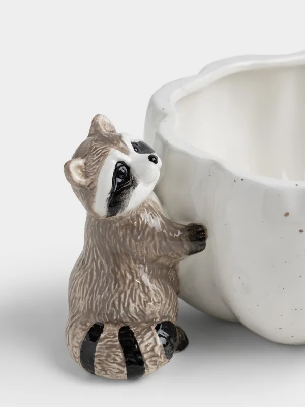 Салатник, 20х8 см, 1 л, Енот, Raccoon, image-1
