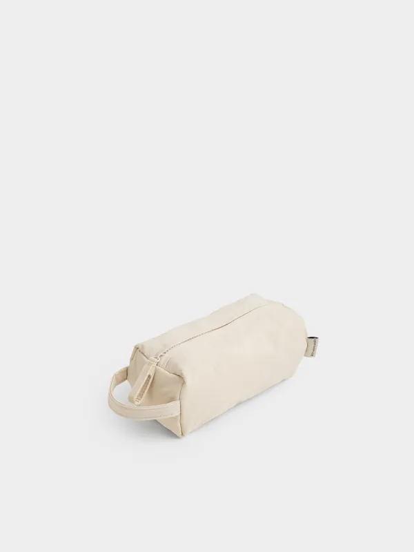 Косметичка, 21x8 см, полиэстер, молочная, Travel color, image-2