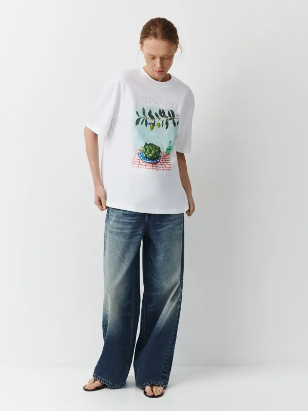 Футболка женская, белая, Marta, image-1