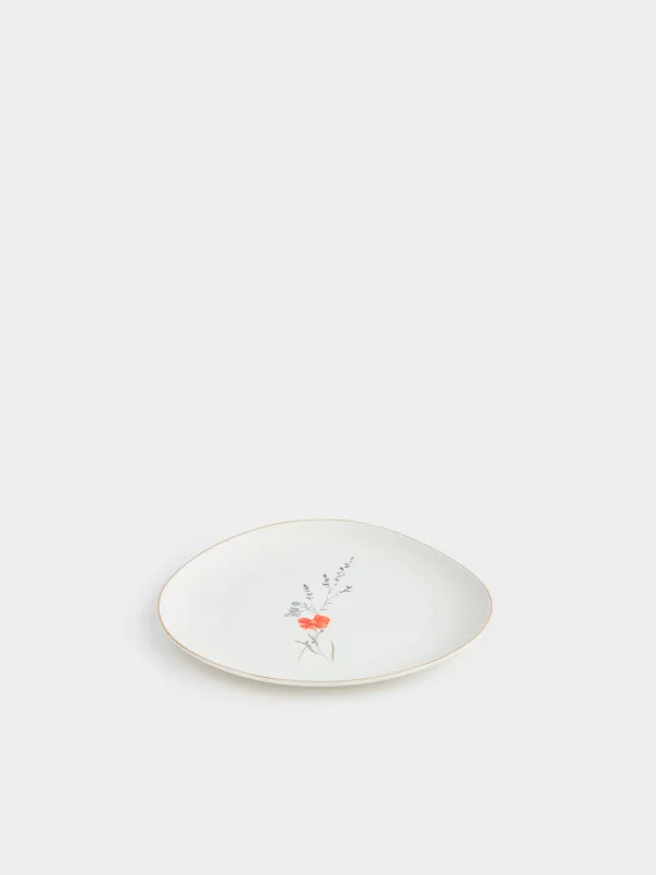 Тарелка закусочная, 21 см, Полевые цветы, Yarrow, image-2