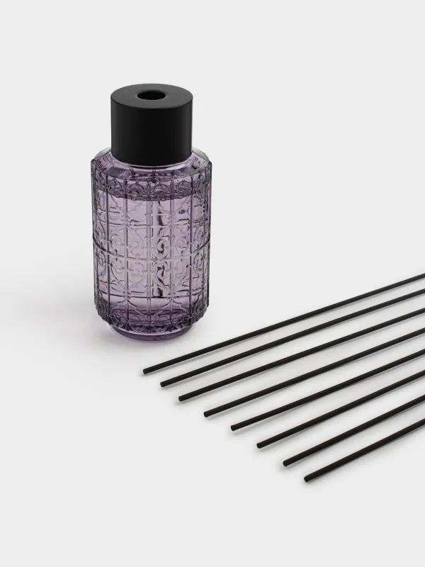 Ароматический диффузор, 250 мл, фиолетовый, Soft Caresse, Romeo, image-2