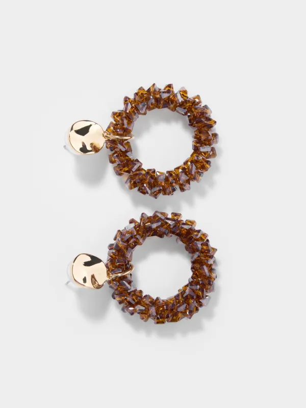 Серьги-пусеты, 2 шт, Кристаллы, Jewelry crystal, image-1