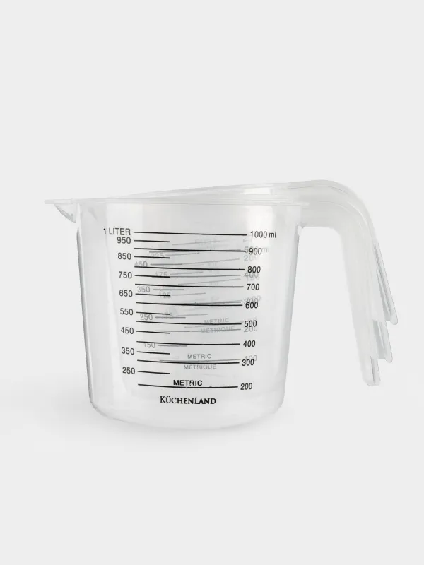 Набор мерных емкостей, 3 шт, пластик, Bakery, image-2