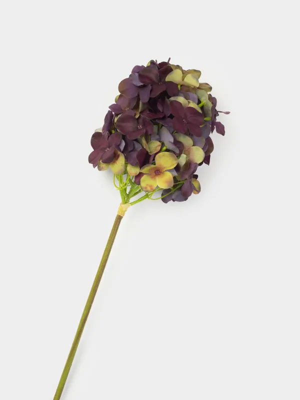 Ветка декоративная, 56 см, Фиолетовая гортензия, Flower garden, image-1