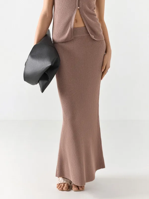 Юбка женская, макси, песочная, Catherine, image-2