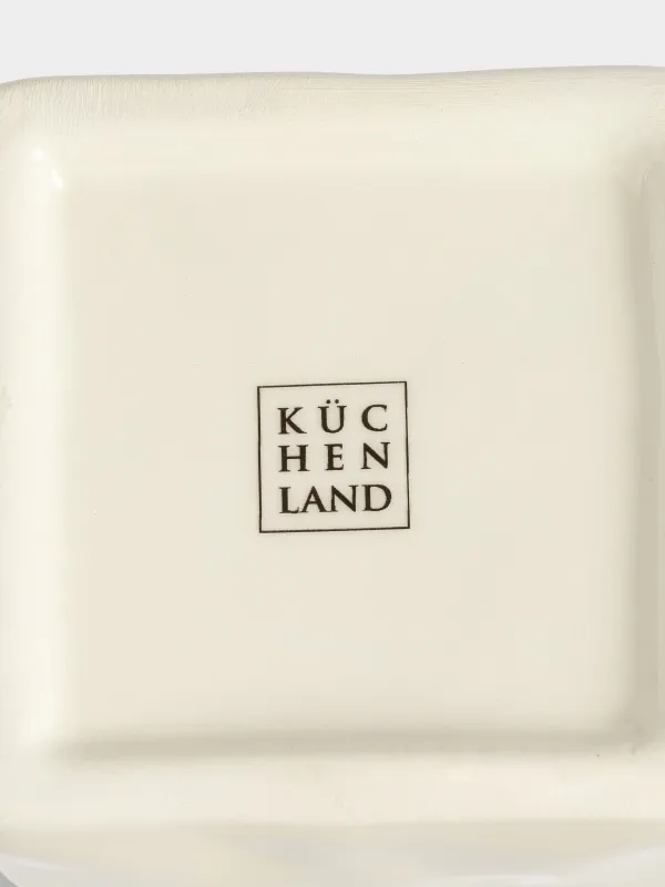 Подставка для кухонных принадлежностей, 15 см, керамика D, молочная, Мятый эффект, Crumple kitchen, image-3