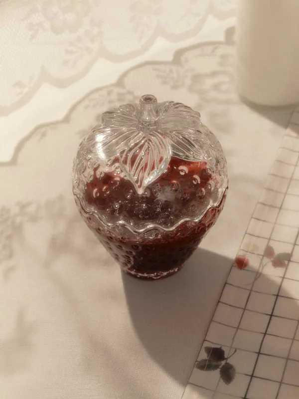 Емкость для хранения, 200 мл, с кисточкой, Clear pattern, image-5
