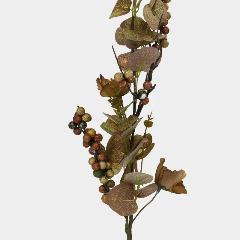 Ветка декоративная, 66 см, полиэстер/пенопласт, Осенняя композиция, Forest symphony decor, image-3