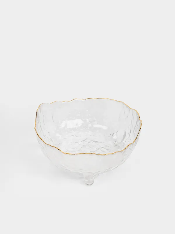 Салатник, 21х10 см, с золотистым кантом, Nautilus gold, image-4